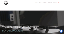 Desktop Screenshot of bsa-sandingsystem.com
